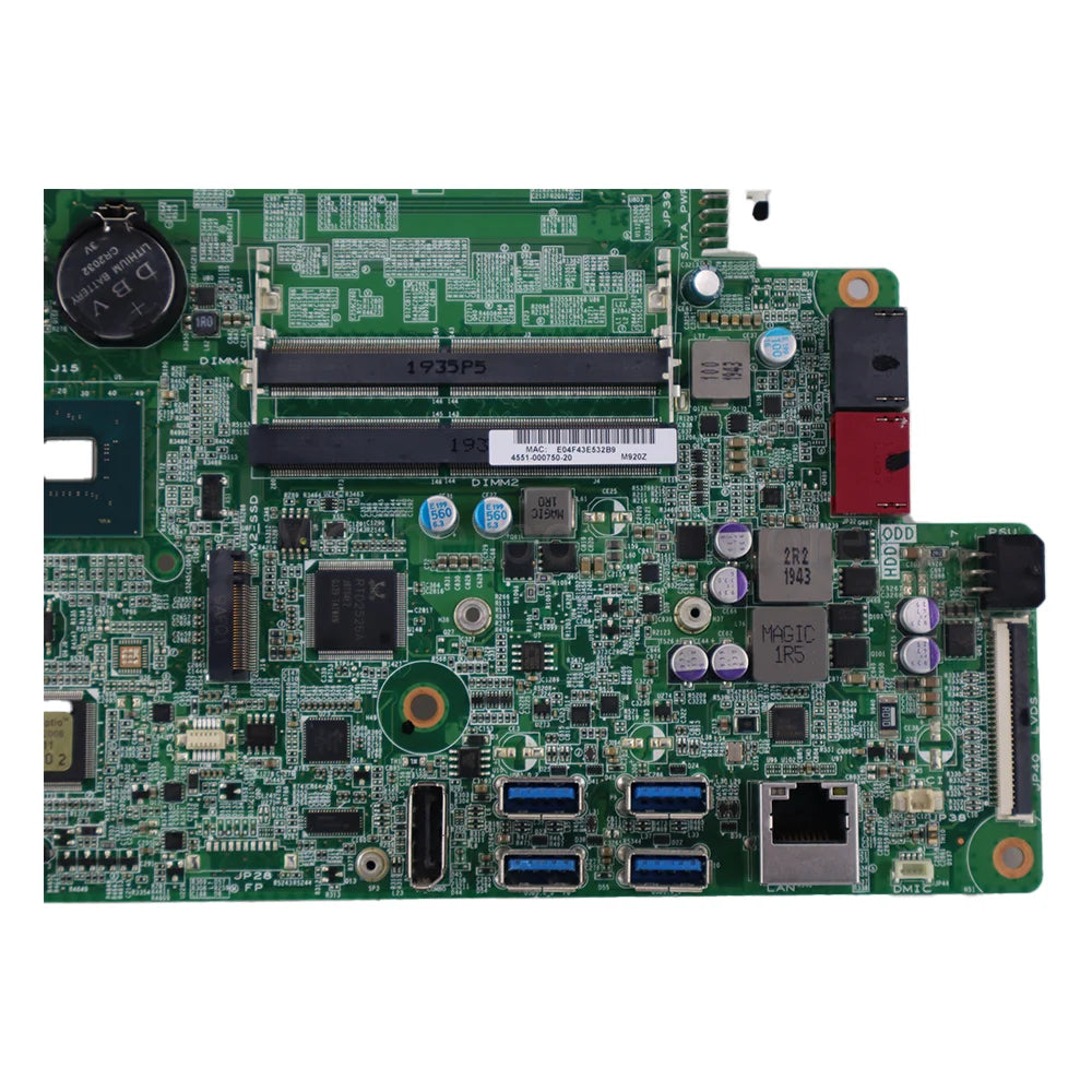 Laptop Motherboard For Lenovo ThinkCentre M920z All-in-One Q370 U H1 Motherboard 01LM878 Lenovo laptop repair parts