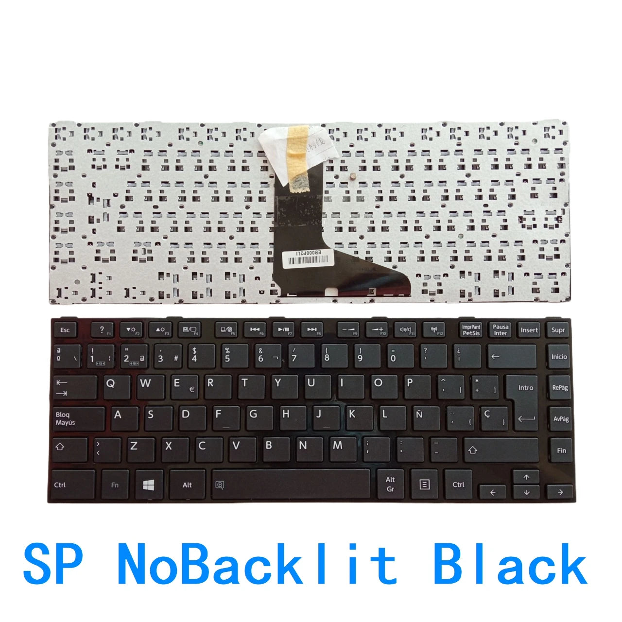 New US Spanish Arab Language  Backlit Keyboard For Toshiba Satellite L840 L845 L845d L800 L805 L830 Replacement Keyboard