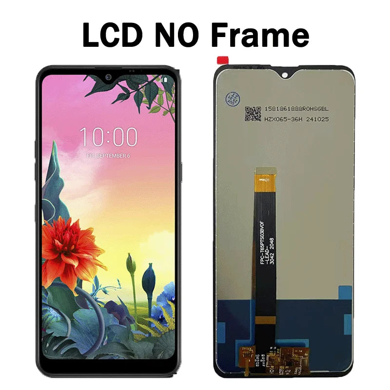 6.5“”IPS For LG K50S LMX540HM, LM-X540, LM-X540BMW, LMX540BMW LCD Display Touch Screen Digitizer For LG K50s Display LG phone repair parts