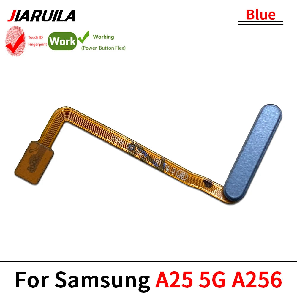 New For Samsung A05s A15 A25 4G 5G Home Button FingerPrint Touch ID Sensor Flex Cable Replacement Parts Samsung phone repair parts