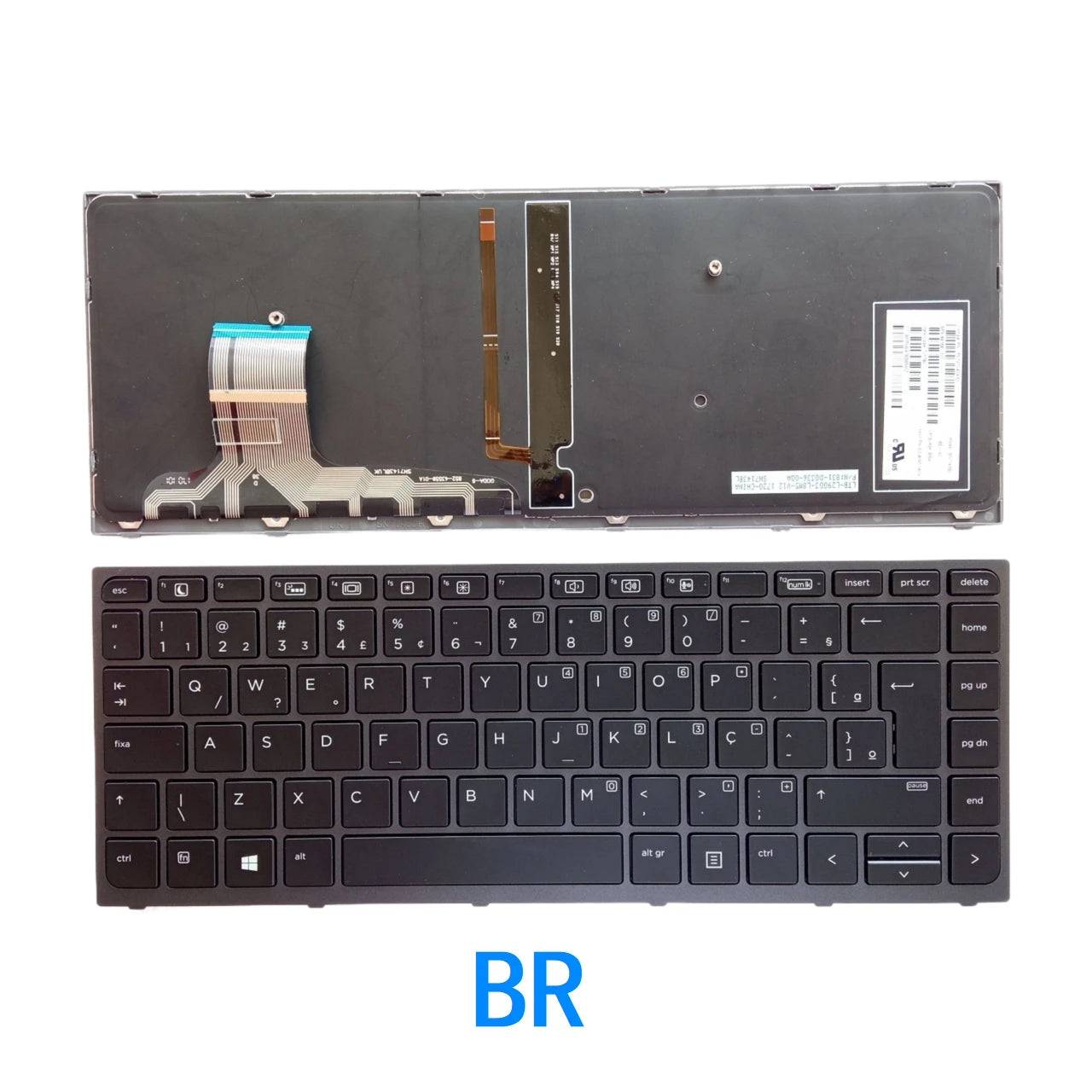 New US Russian Spanish Arab Brazil Language  Backlit Keyboard For HP ZBook Studio 15.6" G3 G4 Mobile Workstation (Not  HP laptop repair parts