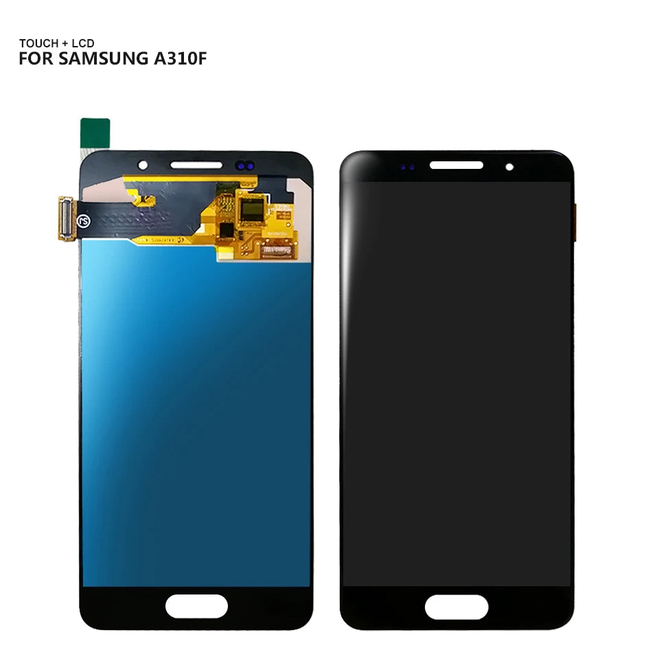 For Samsung Galaxy A3 2016 A310 SM-A310F A310f/ds LCD Display Screen Touch Digitizer Assembly Tablet repair parts