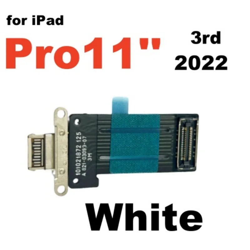 Charging Port  Flex Cable for iPad Pro 11''  inch 12.9'' 10.5'' 9.7'' A1980 A2013 A1895 2022 2017 2018 USB Dock Connector Parts iPad tablet repair parts