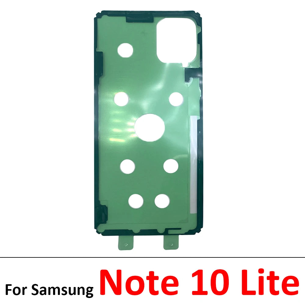Back Battery Sticker Adhesive Glue For Samsung S9 S10 S20 Note 7 8 9 10 20 Plus Ultra Lite Waterproof Back Cover Sticker Samsung phone repair parts