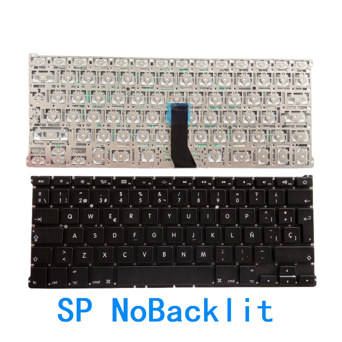 New US Russian Spanish UK Language  Backlit Keyboard For Apple Macbook Air 13.3" A1369 A1466 2011 2012 2013 2014 2015 2017 Year MACBOOK laptop repair parts