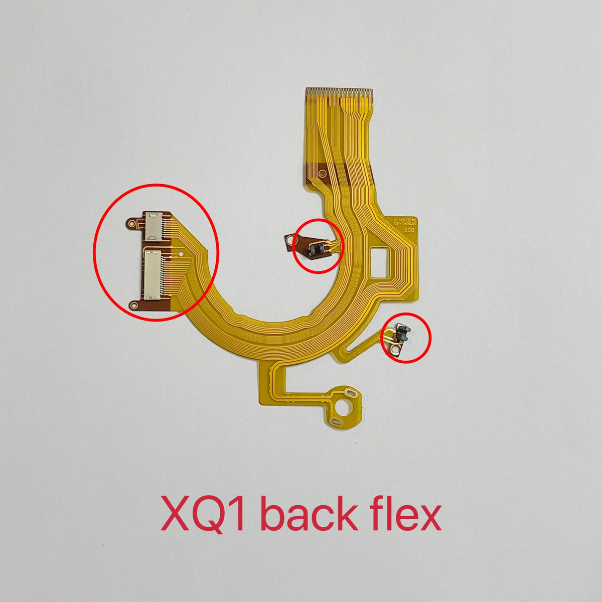 New XQ1 Lens Back Flex Cable With Sensor For Fuji Fujifilm XQ1 Camera Lens Rear Cable Repair Parts Digital Camera repair parts
