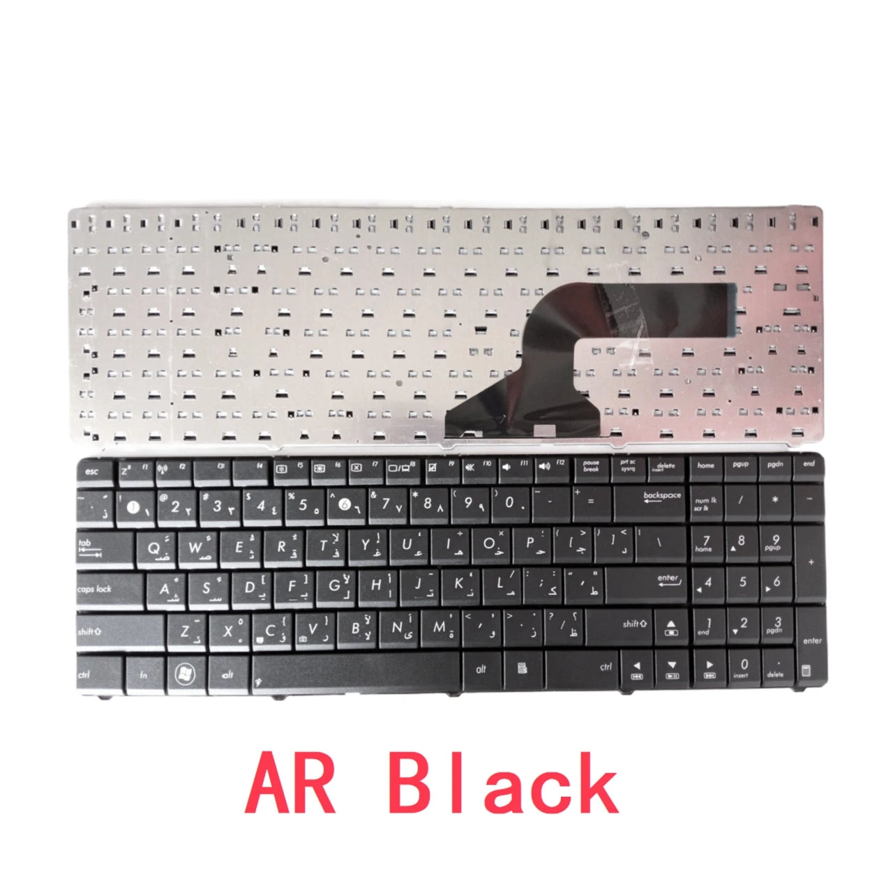 New US Russian Spanish Arab Laptop Keyboard For ASUS N61 N53 N73 G60 G51 G53 G72 K53 K73 K52 K72 X52 X55 X53 X54 X61 X75 P53 B53  ASUS laptop repair parts