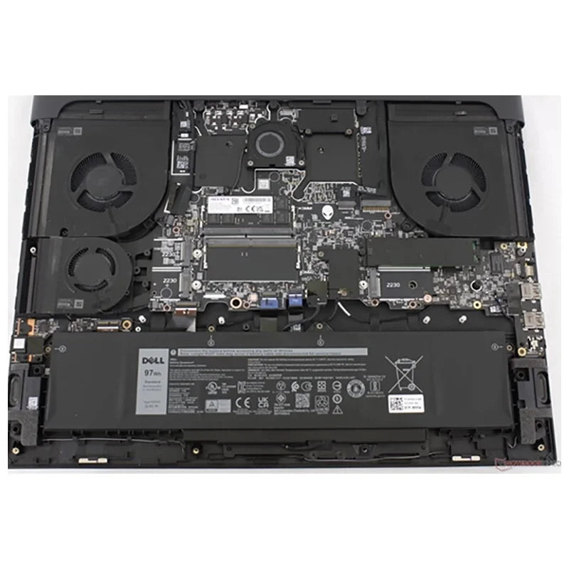 New Original LAPTOP CPU Cooling Fan FOR DELL Alienware M18 M18X R1/R2 P51E Dell laptop repair parts