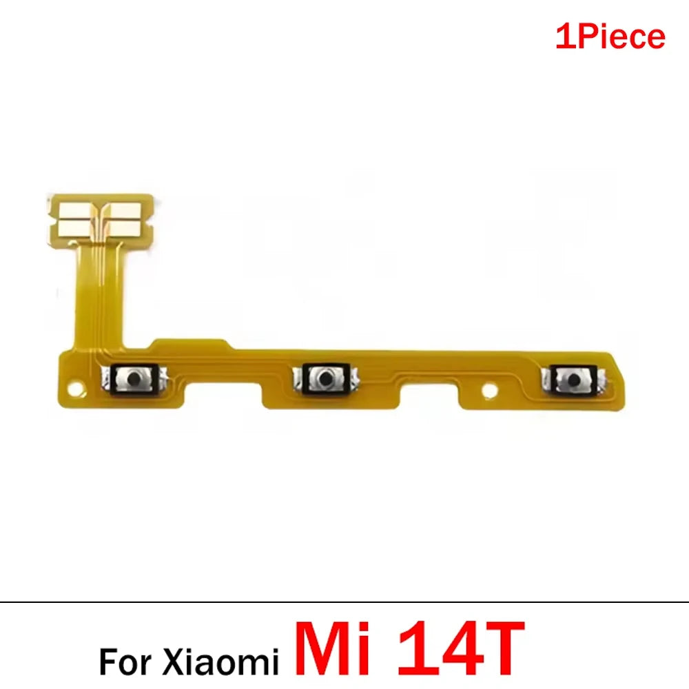 New For Xiaomi Mi 10T 11T 12T 13T 14T Pro Volume Button Power Switch On Off Button Flex Cable Xiaomi  Xiao mi phone repair parts