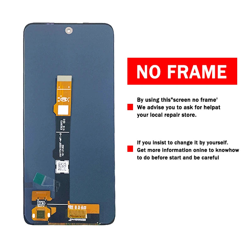 6.4"Super AMOLED For Motorola Moto G42 XT2233-1 Display LCD Touch Panel Screen Digitizer XT2233-2 Display With Frame Motorola phone repair parts