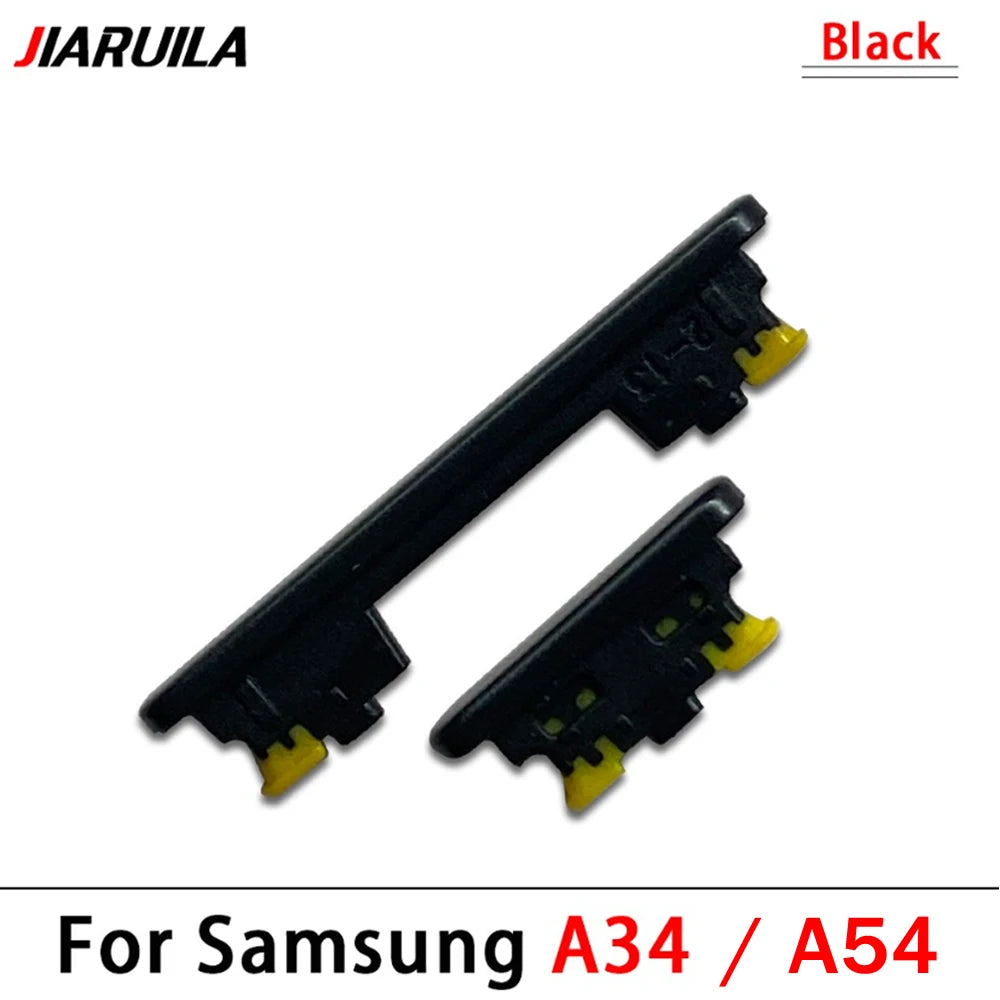 New For Samsung A14 A24 A34 A54 4G 5G Side Key Power and Volume Buttons Button Replacement Parts Samsung phone repair parts