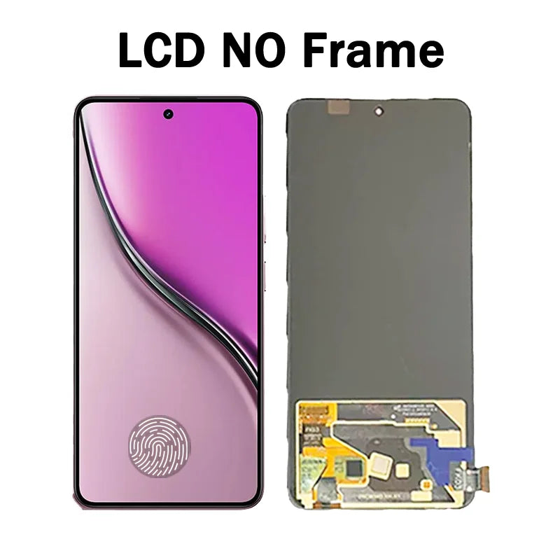 6.67"Super AMOLED For Realme P3 5G LCD RMX5079 Display Touch Screen Digitizer Assembly For Realme P3 LCD Replacement Oppo phone repair parts Realme phone repair parts