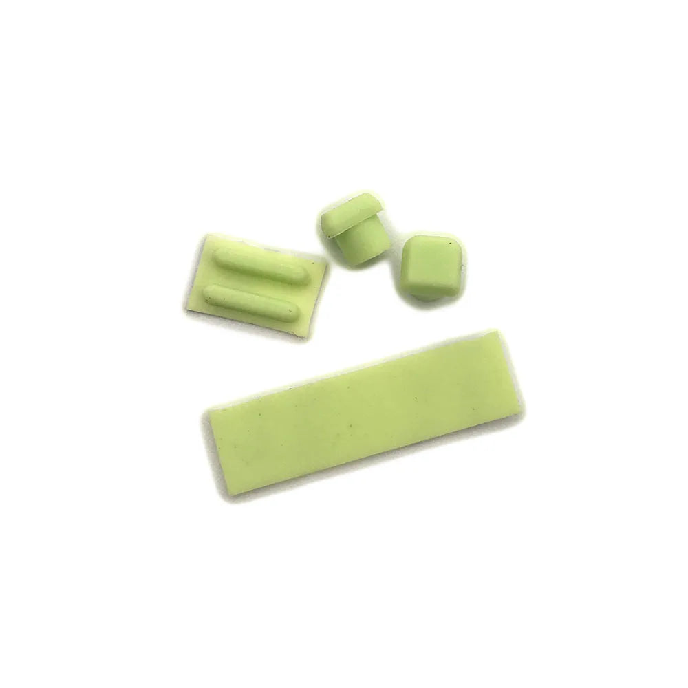 1-5Set For NDSL Host Dust Plugs For Nintendo DS Lite Screw Feet Cover Charging Port Protections Card Slot Cover Games Game console repair parts