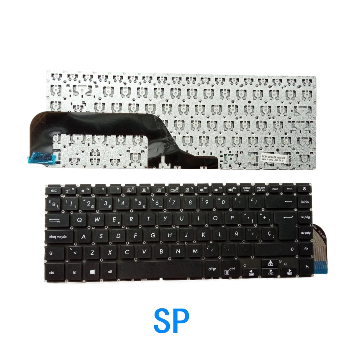 New US Russian Spanish Language  Keyboard For ASUS VivoBook 15 x505 x505b x505Ba x505BP x505Z x505ZA x506 r504z k505 ASUS laptop repair parts