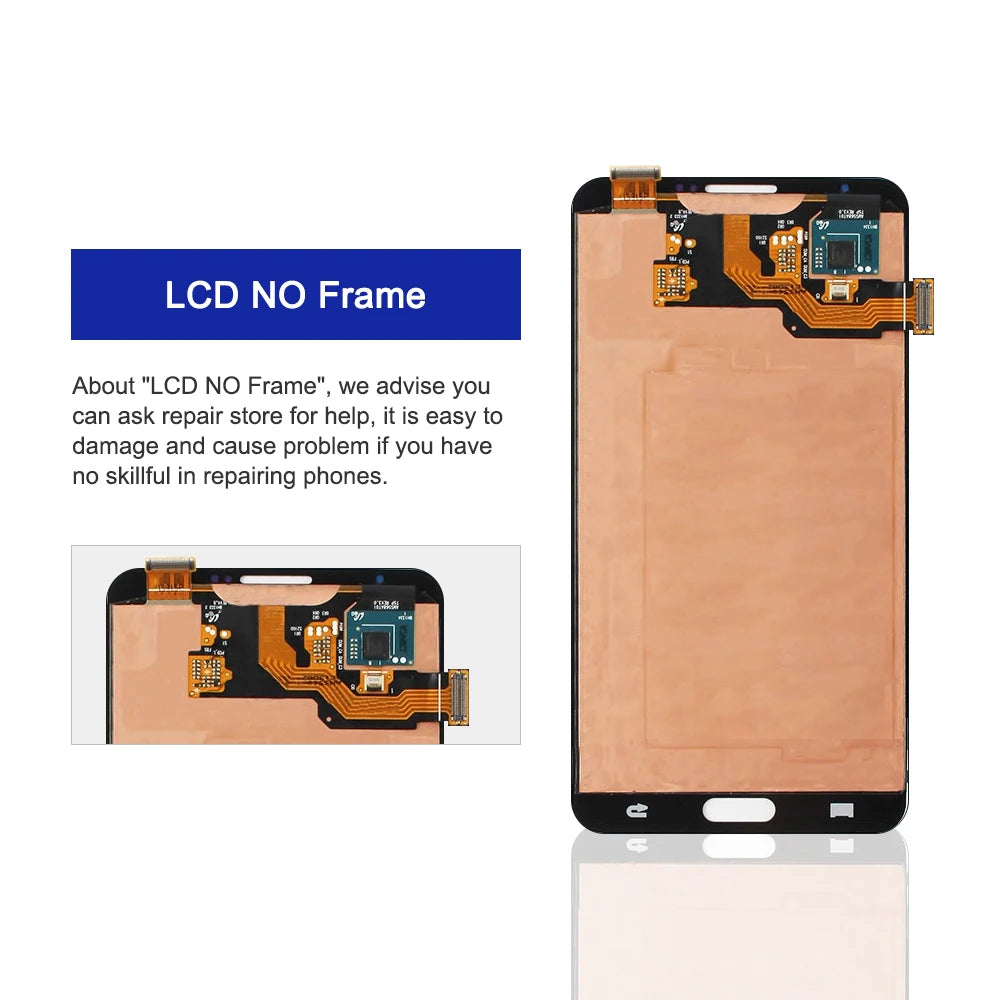 Note3 N9005 LCD For Samsung Galaxy Note 3 LCD Display With Touch Screen Digitizer For Samsung N9005 N900A Adjust Brightness lcd Samsung phone repair parts