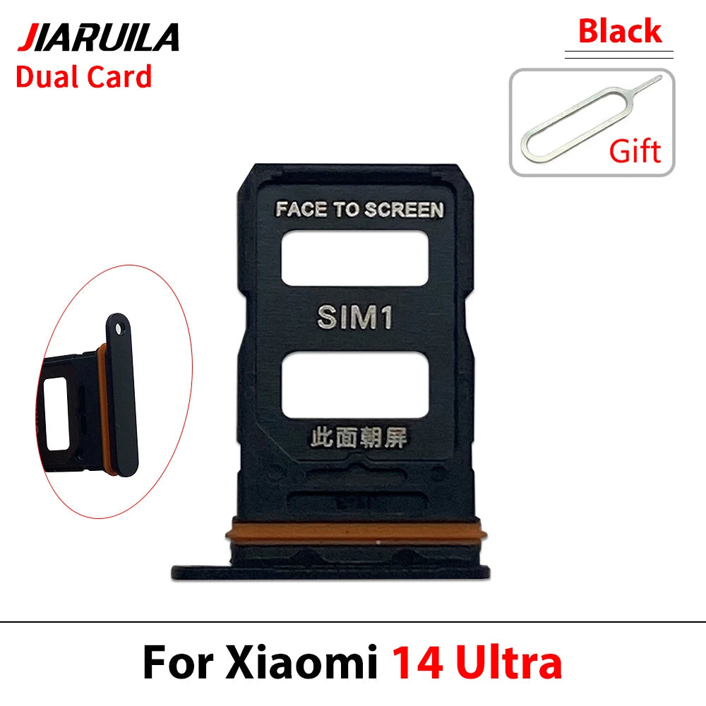 New For Xiaomi Mi 14 14T 15 15T Pro Ultra SIM Card Tray Slot Holder Adapter Accessories  Xiaomi  Xiao mi phone repair parts