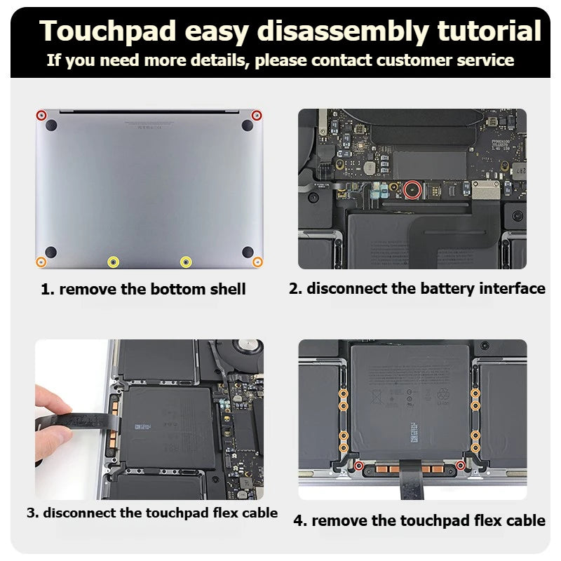 A2681 A3113 A3114 A3240 A3241 Touchpad for Macbook Trackpad Touch pad Grey Silver Gold Sky Blue Midnight trackpad cable Macbook repair parts