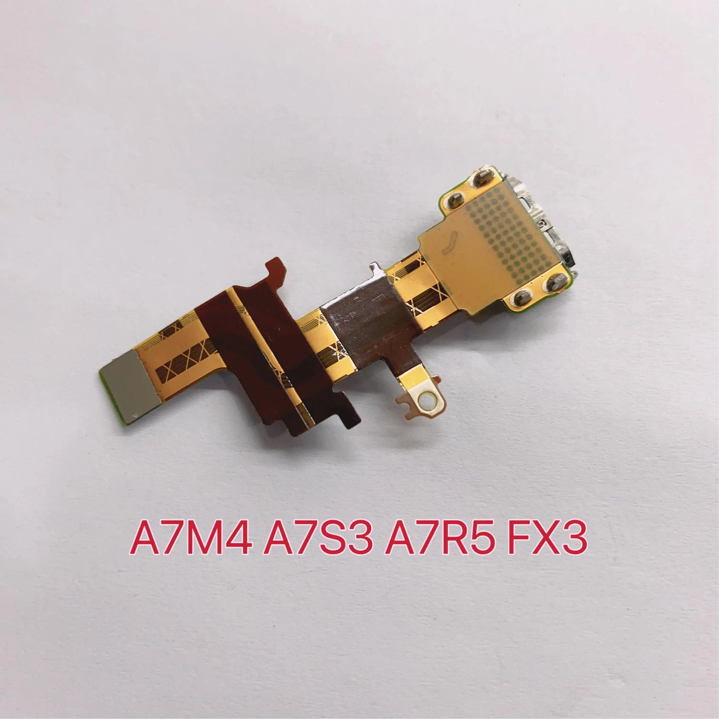 New for Sony HD Interface HDMI Port A7M4 A7S3 A7R4A A7R5 FX3 HD Ribbon Camera Cable Flex Parts Digital Camera repair parts