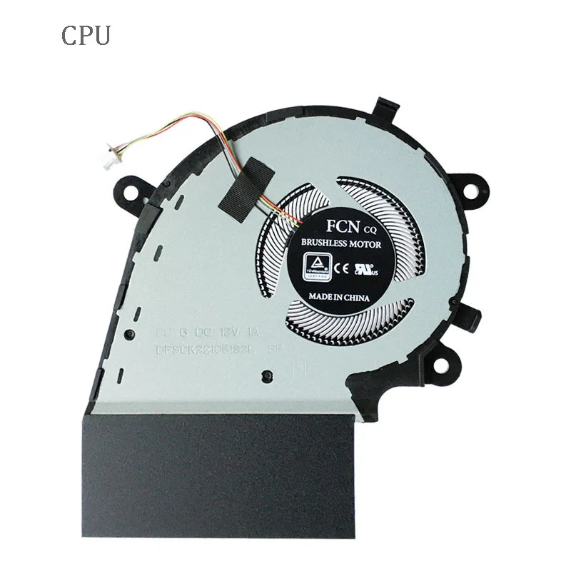NEW ORIGINAL Laptop CPU GPU Cooling Fan For ASUS ROG Strix G512LW-HN038T G512L S5D 12V 5V ASUS laptop repair parts