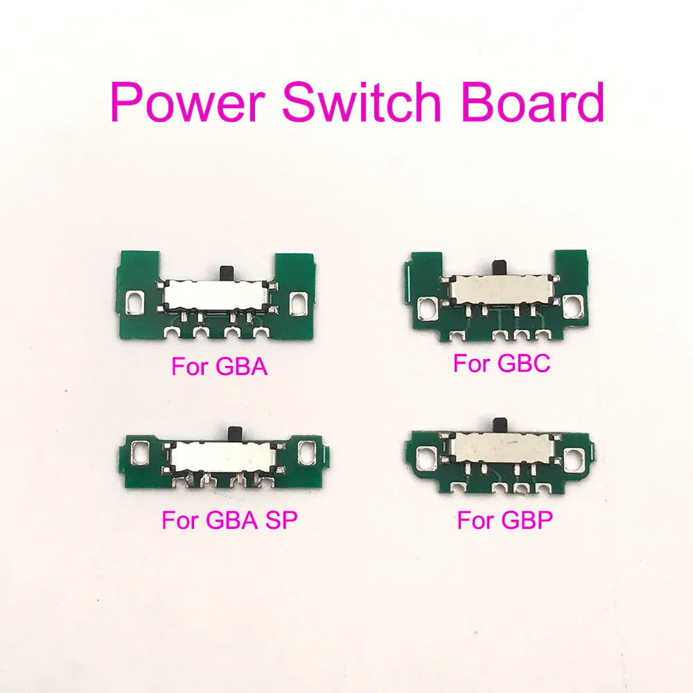 1PC Replacement ON OFF Switch for GameBoy Advance GBA GBC GBP GBA SP Power Repair Power Switch Board Game console repair parts