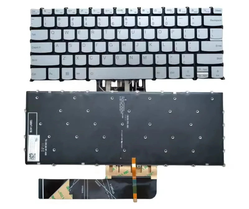 upper case keyboard palmrest topcase assembly for Lenovo xiaoxin Pro-14 IHU YOGA 14s 2021 pro14 2022 IAH5R keyboard shell Lenovo laptop repair parts