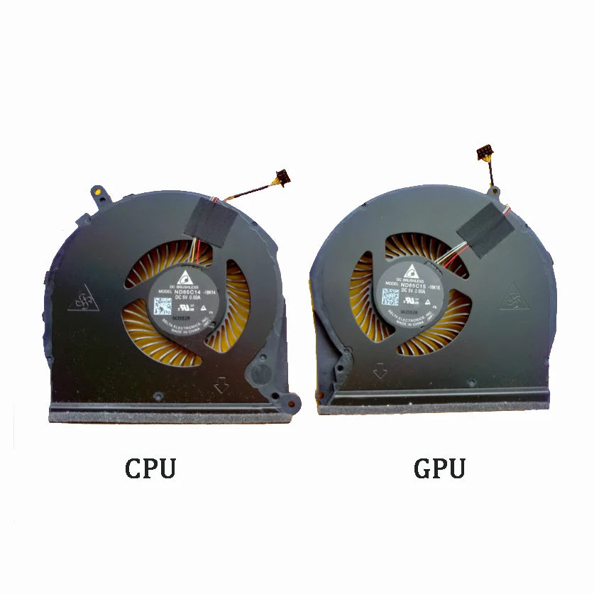 New Original Laptop CPU GPU Cooling Fan For HP Gaming Pavilion 17-CD TPN-C142 L56873-001 HP laptop repair parts