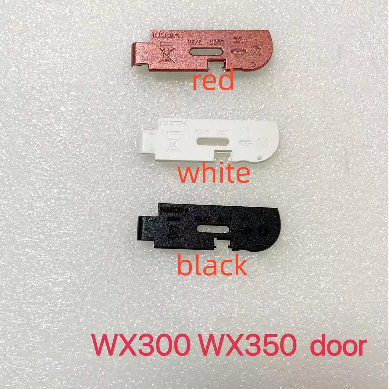 1PCS New Original Battery Door Cover for Sony WX300 WX350 Battery Cover Without Metal Digital Camera repair parts