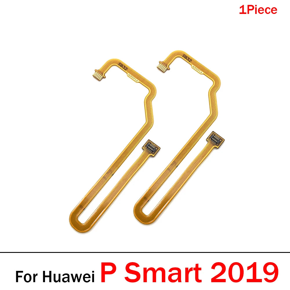 Home Button Fingerprint Sensor Scanner Touch ID Connecter Flex Cable For Huawei P10 P20 P30 lite Pro P Smart Plus 2019 Huawei phone repair parts