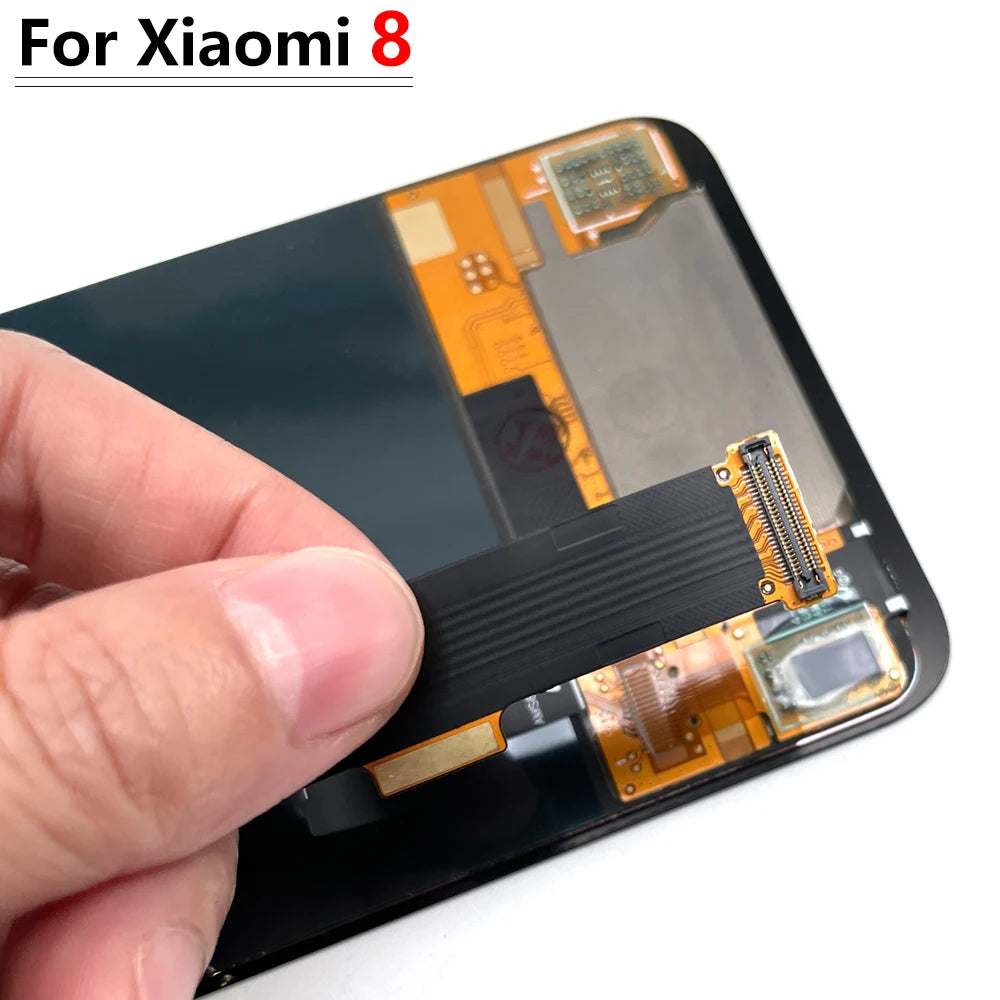 10Pcs, LCD Display Screen For Xiaomi Mi 8 9 9T 10T 11 Lite SE 5G LCD Display Touch Screen Digitizer Screen Repairing Parts  Xiaomi  Xiao mi phone repair parts