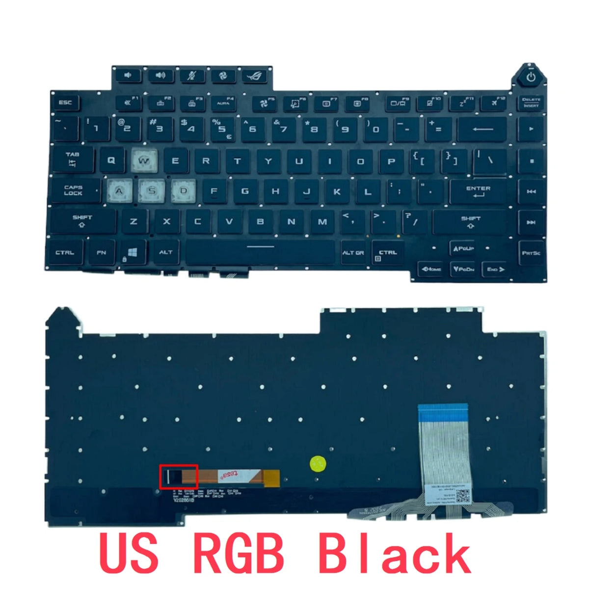 New US UK Laptop RGB Keyboard For ASUS Rog Strix G15 G513 G513RW G513RC G513RM G513QR G513QE G513IM G513IE G513IC ASUS laptop repair parts