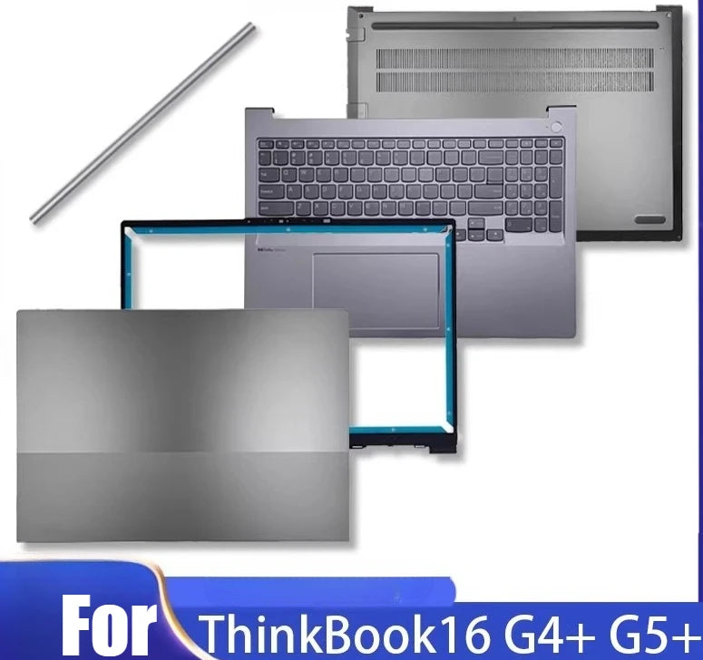 Cover Case for Think Book16 G4 + G5 + IAP LCD Back top back cover bezel frame bottom cover case hinge upper palmrest Shell Lenovo laptop repair parts