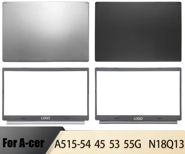 Cover Case for Acer A515-54 45 53 55G S50-51 N18Q13 LCD back housing cover bezel frame bottom case hinge upper palmrest Shell