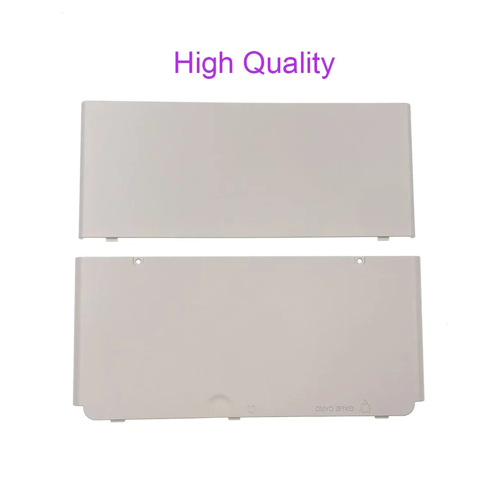 Black White Replacement Plastic Housing Top Bottom Front Back Faceplate Cover Shell Case For New 3DS 2015 Version Console Game console repair parts
