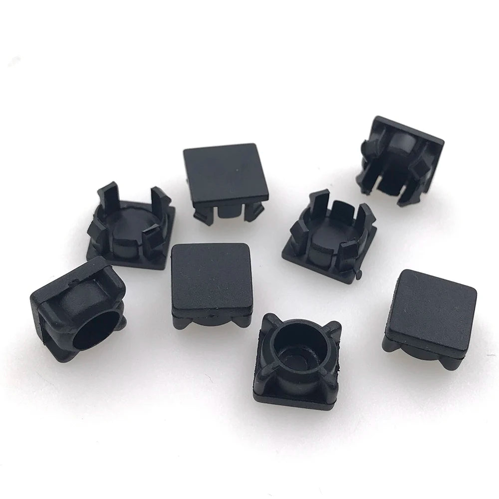 1-5sets For PS2 30000 3W 50000 5W Rubber Feet Plastic Button Screw Cap Cover Replacement Set Game console repair parts