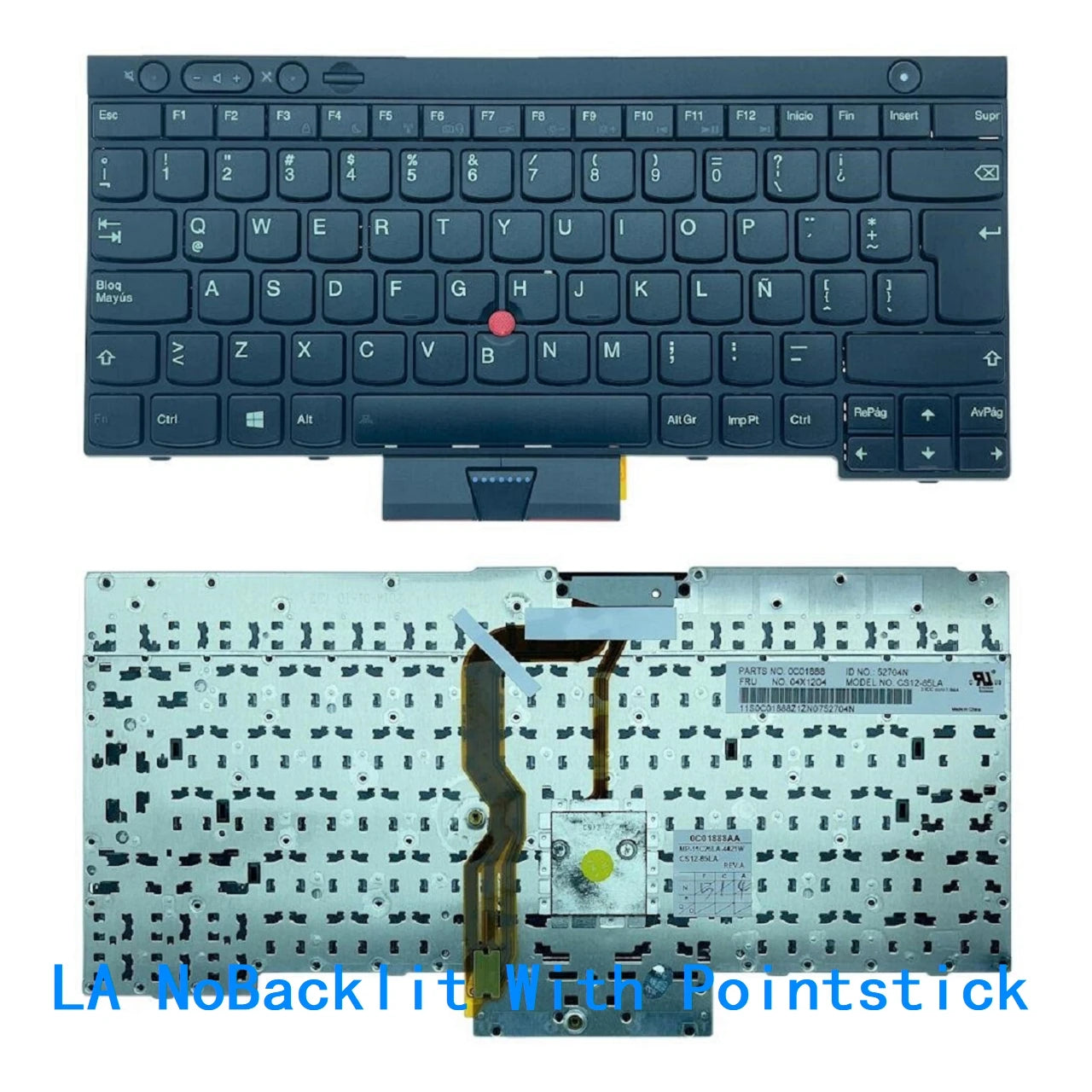 New US Russian Spanish Latin Thai Backlit Keyboard For Lenovo Thinkpad T430 T430S T530 W530 X230 X230I X230 Tablet L430 L530 Lenovo laptop repair parts
