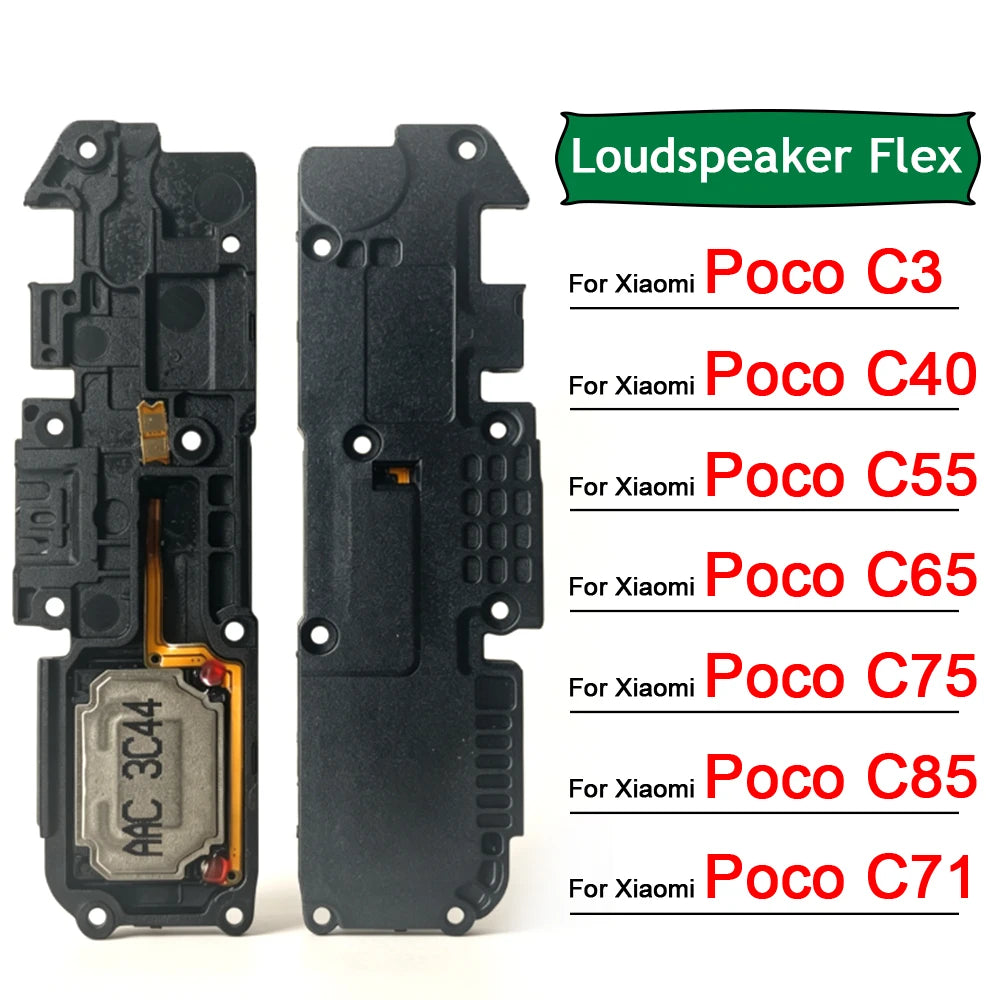 New For Xiaomi Poco C3 C40 C55 C65 C71 C75 C85 Loud Speaker Buzzer Ringer Loudspeaker Flex Cable  Xiaomi  Xiao mi phone repair parts