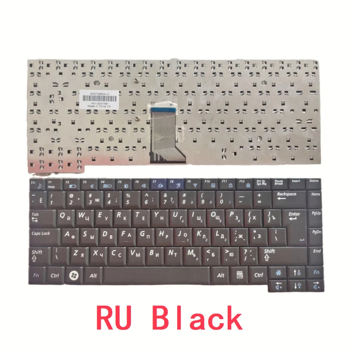 New US UI Russian Spanish Laptop Keyboard For Samsung NP-R60 R70 R510 R560 P510 P560 P500 R508 Notebook PC Replacement SAMSUNG laptop repair parts
