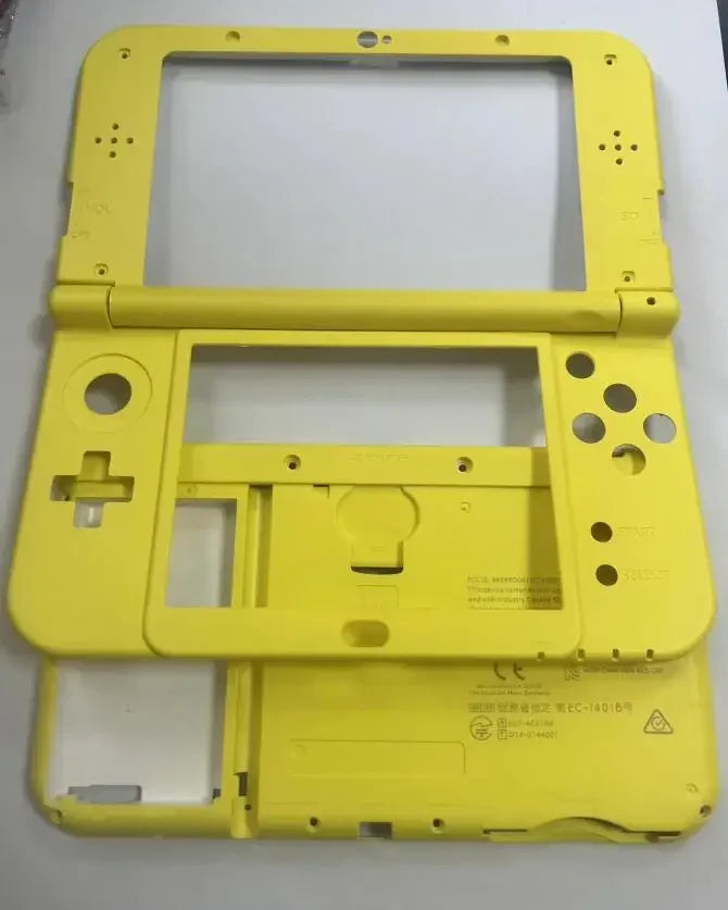Middle Housing Shell Hinge Part Bottom Middle Shell Battery Cover Case Blue Gray Case For NEW 3DS XL NEW3DS XL LL Game console repair parts