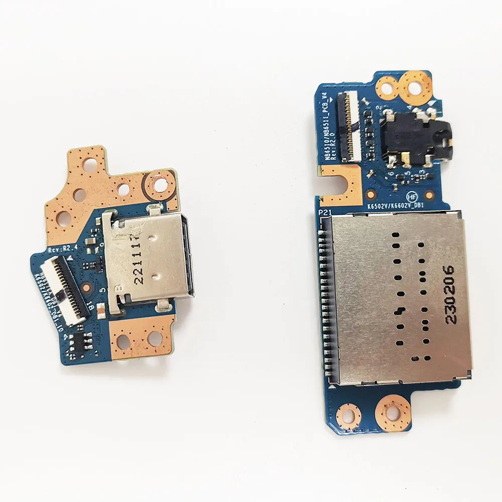 OEM For ASUS Vivobook Pro 15 OLED K6502 K6502Z K6502ZC K6502V K6502H K6502HC Laptop USB 3.5mm Audio Headphone Jack Port Board  ASUS laptop repair parts
