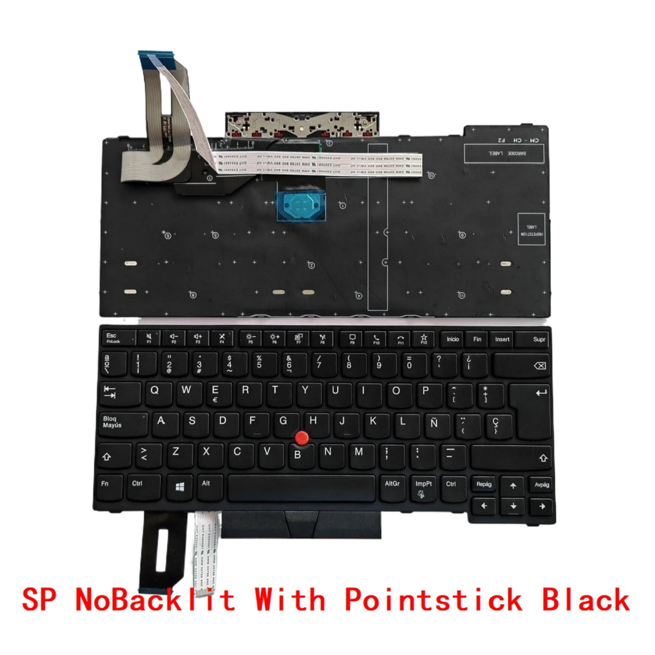 New US Spanish Laptop Backlit Keyboard For Lenovo Thinkpad T14 Gen1 / P14s Gen2 Notebook PC Replacement Lenovo laptop repair parts