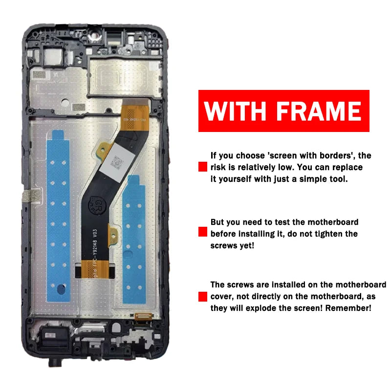 6.52"Screen For ZTE Blade A35E LCD Z2466 Display Touch Screen Panel Digitizer Assembly For ZTE Blade A35e Display Replacement ZTE phone repair parts