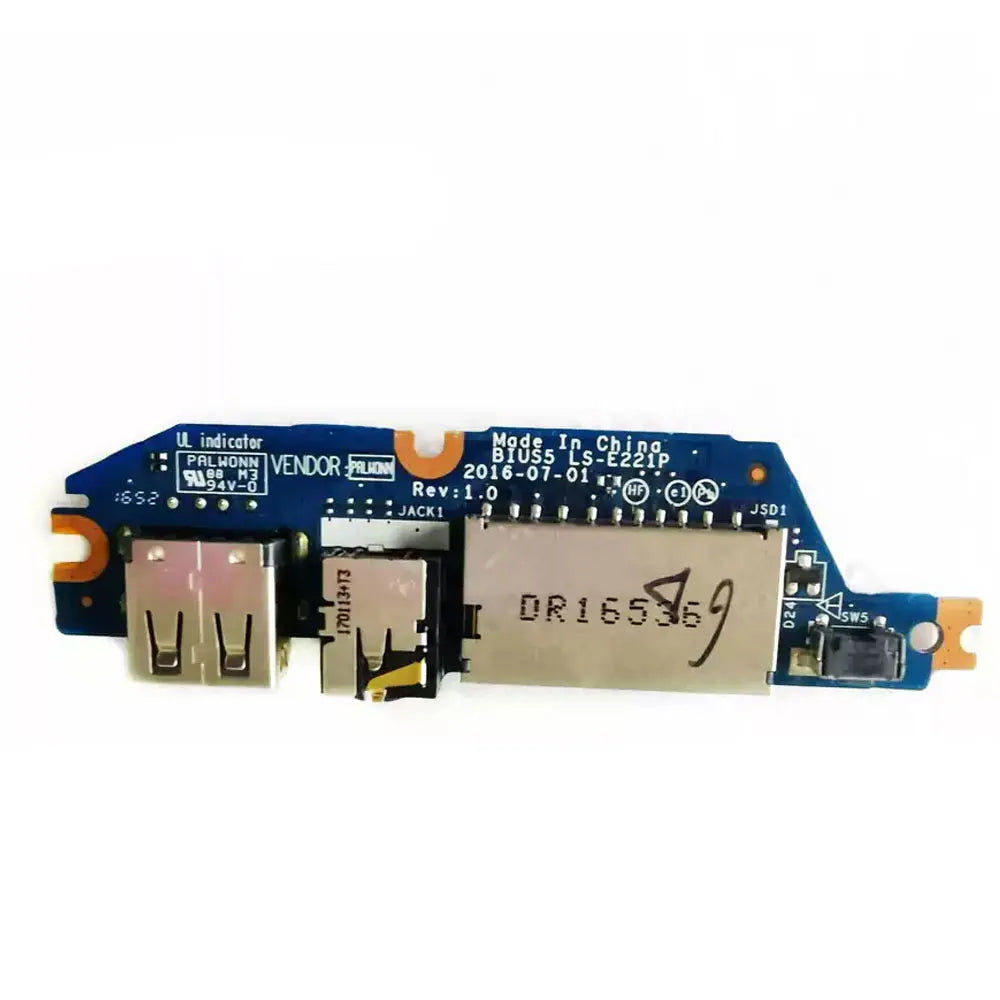 For Lenovo IdeaPad 310S-15 310S-15IKB 310S-15ISK 310S-15AST 510S-15 510S-15IKB Laptop Audio USB Jack Switch Power Button Board Lenovo laptop repair parts