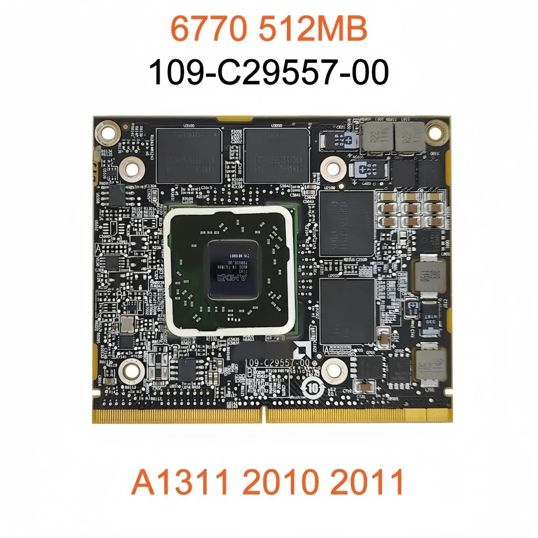 Original For iMac 21.5" A1311 27" A1312 Graphics Video Card HD4670 HD5670 HD6750 HD6770 HD4850 HD5750 HD6970 2009 2010 2011 Year iMac repair parts