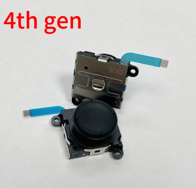 20pcs Original New Black 4th for NS Switch/Switch Lite Console Joy pad Controller 3D Analog Joystick Button Part  Game console repair parts