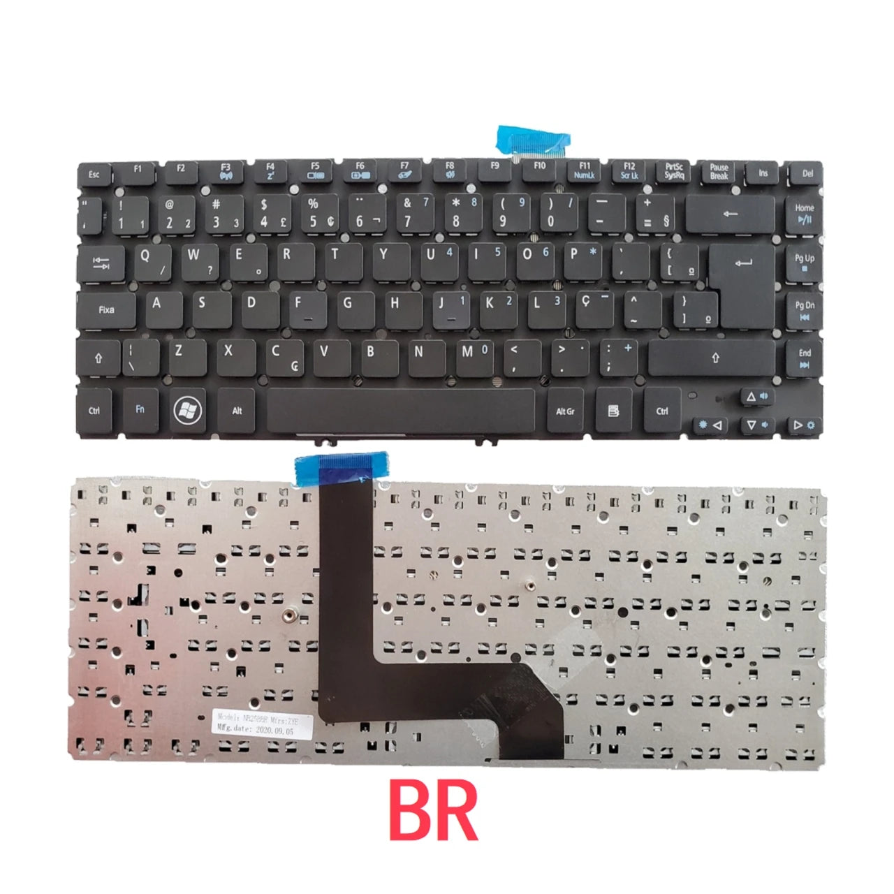 New US Spanish Brazil Laptop Keyboard For Acer Aspire M5-481G M5-481PT M5-481PTG M5-481T M5-481TG Travelmate X483 Acer laptop repair parts