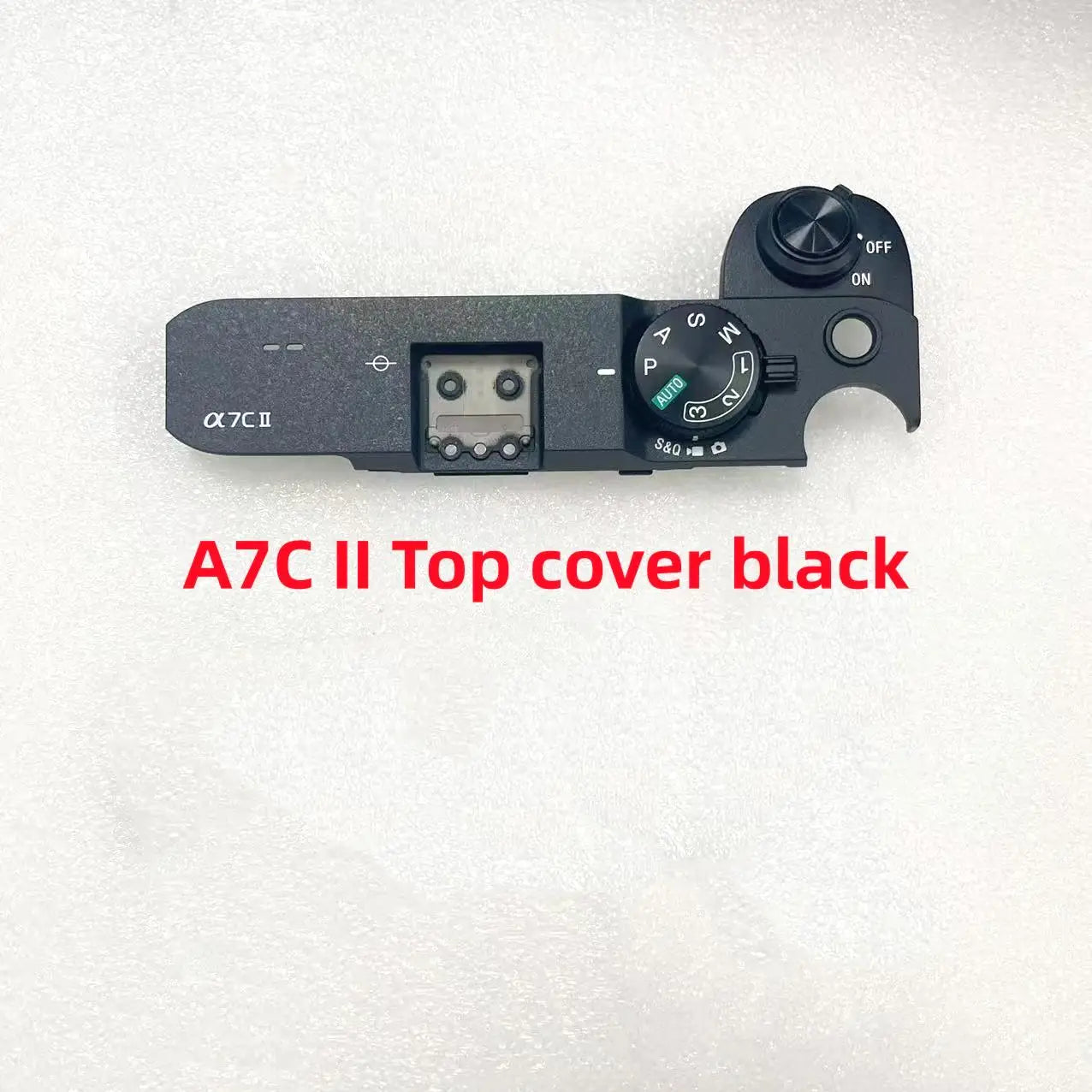 New Original Body Top Cover Shell for Sony A7C2 A7C II Top Shell with Mode Dial and ON/OFF Button Camera Repair Parts Digital Camera repair parts
