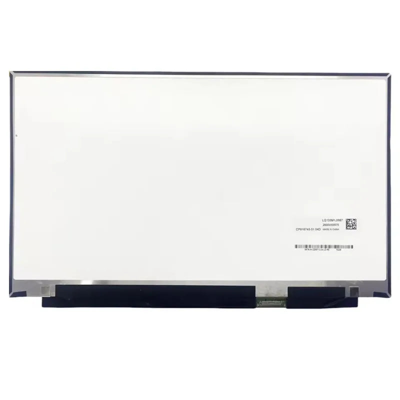 Slim 30 Pin Laptop Screen 13.3 Inch LQ133M1JW67 FHD 1920x1080 IPS Display Matrix Panel for Laptop Replacement