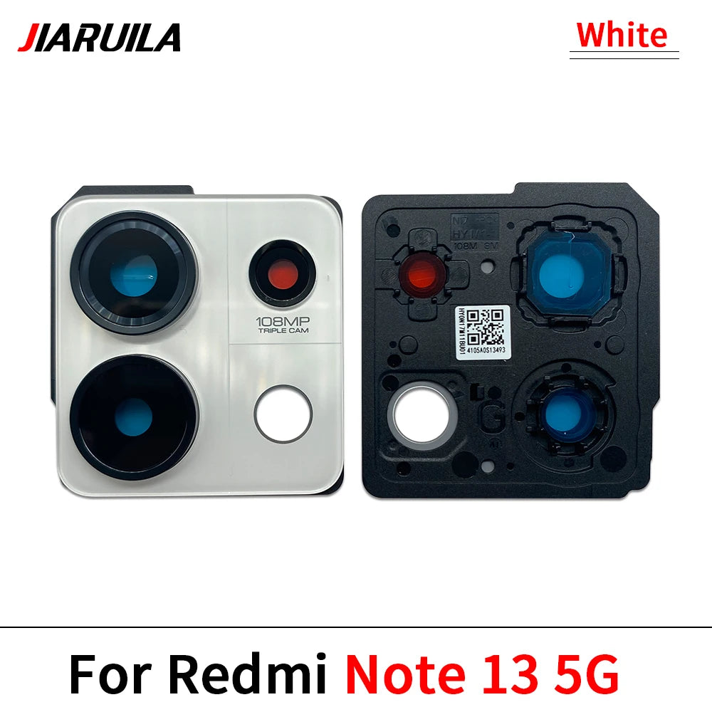Back Rear Camera Glass Lens Circle Cover With Adhensive For Xiaomi Redmi 12 Note 12 13 Pro Plus 4G 5G Replacement Parts  Xiaomi  Xiao mi phone repair parts