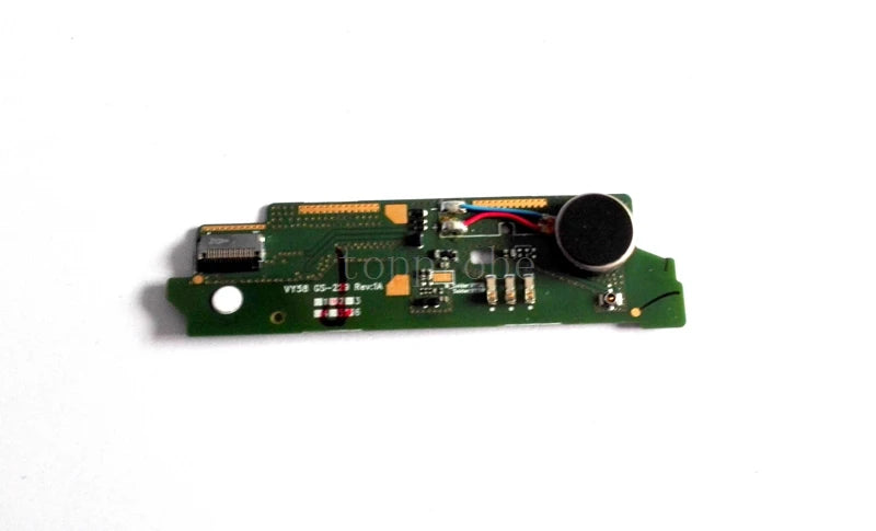 Genuine Microphone connector PCB module For Sony Xperia M2 S50H D2305 D2306 Microphone flex cable with Moto Vibrator replacement Sony phone repair parts