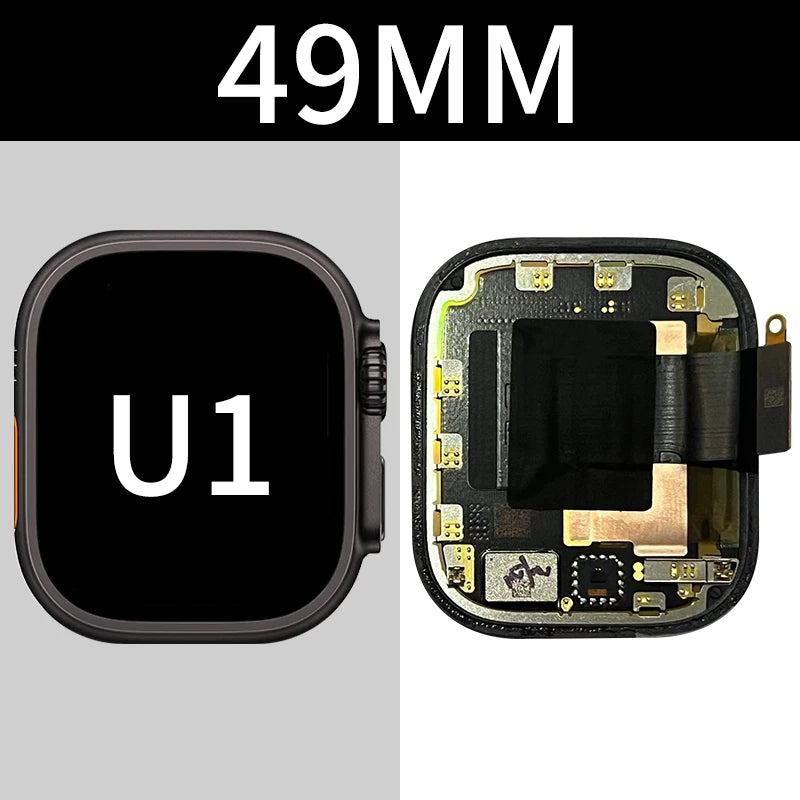 OLED for Apple Watch Series 1 2 3 4 5 6 SE 7 LCD Touch Screen Display Digitizer Assembly iWatch Substitution 38/42/40/44/41/45mm iWatch repair parts